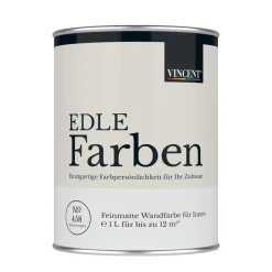 Hot Vincent Wandfarbe EDLE Farben Schattenspiel matt 1,0 L