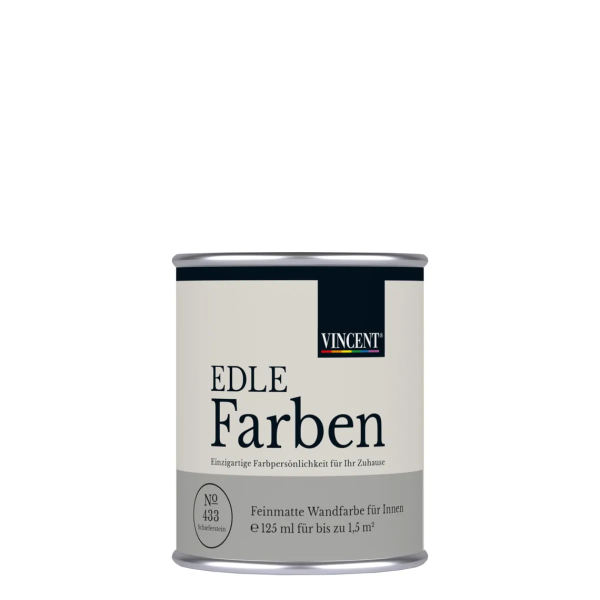 Discount Vincent Wandfarbe EDLE Farben Schieferstein matt 0,125 L