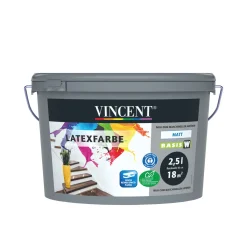 Hot Vincent Wandfarbe Latexfarbe Mix It matt2,5 L