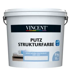 New Vincent Wandfarbe Putz Strukturfarbe MIX IT! l