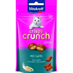 Clearance Vitakraft Vita Cat Crispy Crunch Lachs 60g