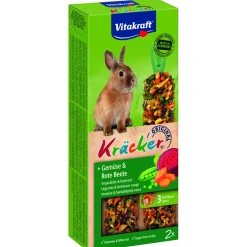 Sale Vitakraft Vita Kraecker Gemuese+Rote Beete 2St.Zwergkaninchen