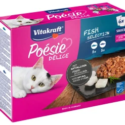 Online Vitakraft Poesie DeliSauce Multipack Fisch 6 x 85g