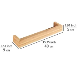 Hot Wenko Wandablage 40 cm Bambusa