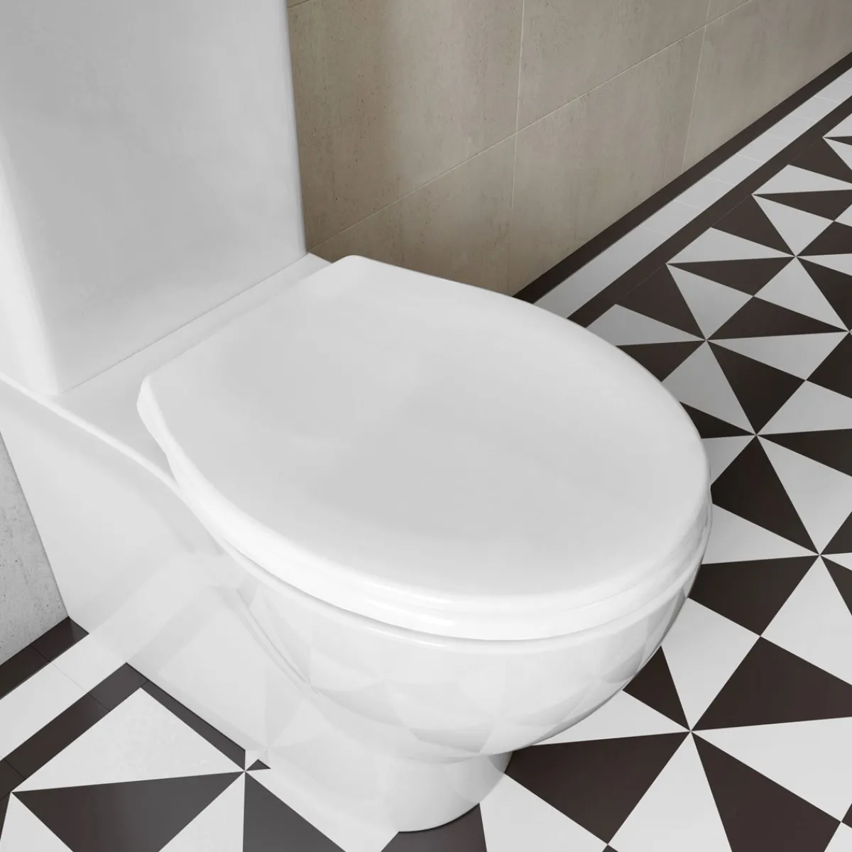Online WC-Sitz Flexi Fix weiß