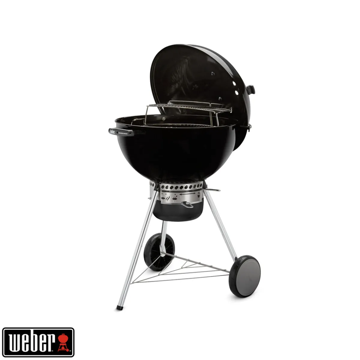 New Weber Holzkohlegrill Master-Touch GBS E-5750 Durchmesser 57 cm schwarz