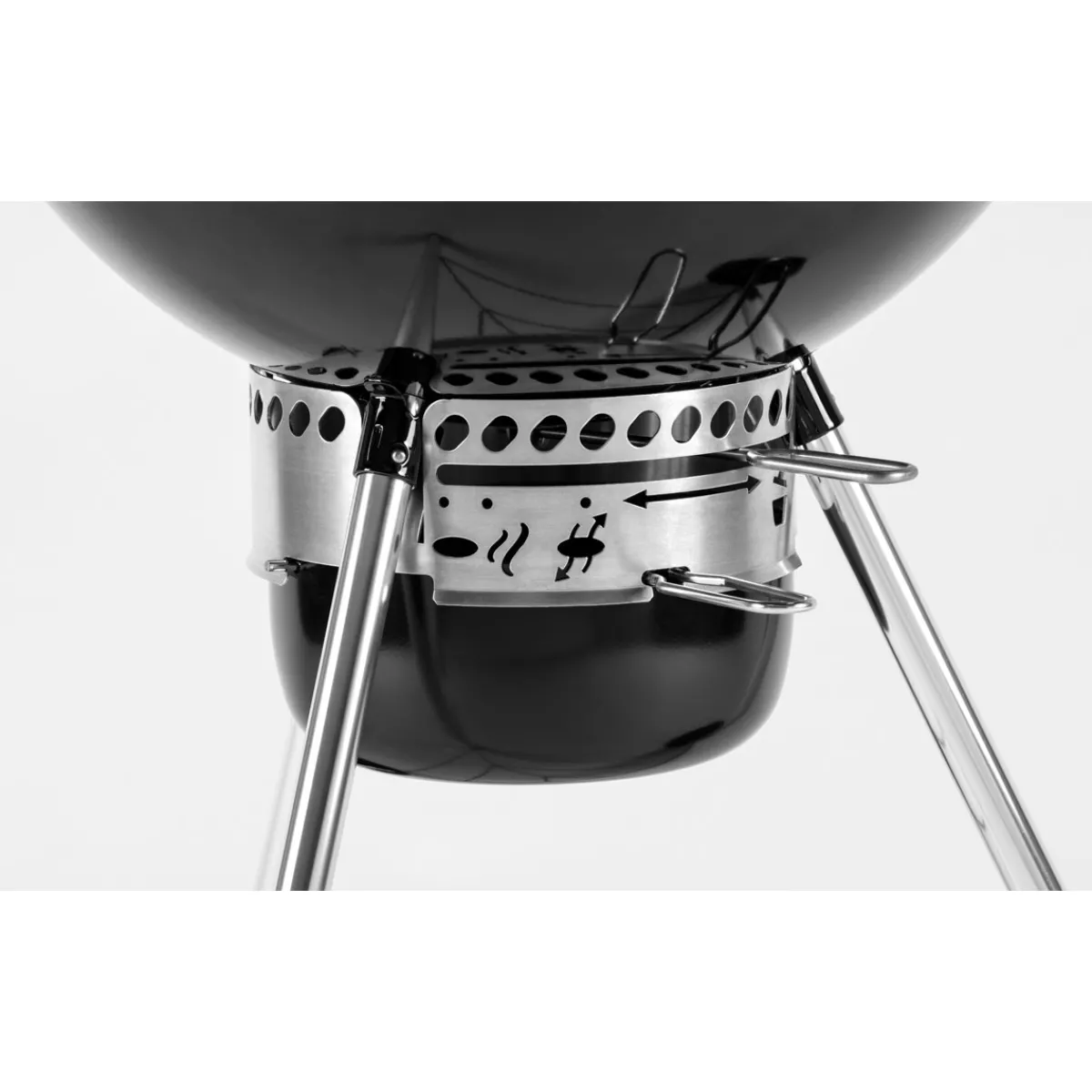 New Weber Holzkohlegrill Master-Touch GBS E-5750 Durchmesser 57 cm schwarz