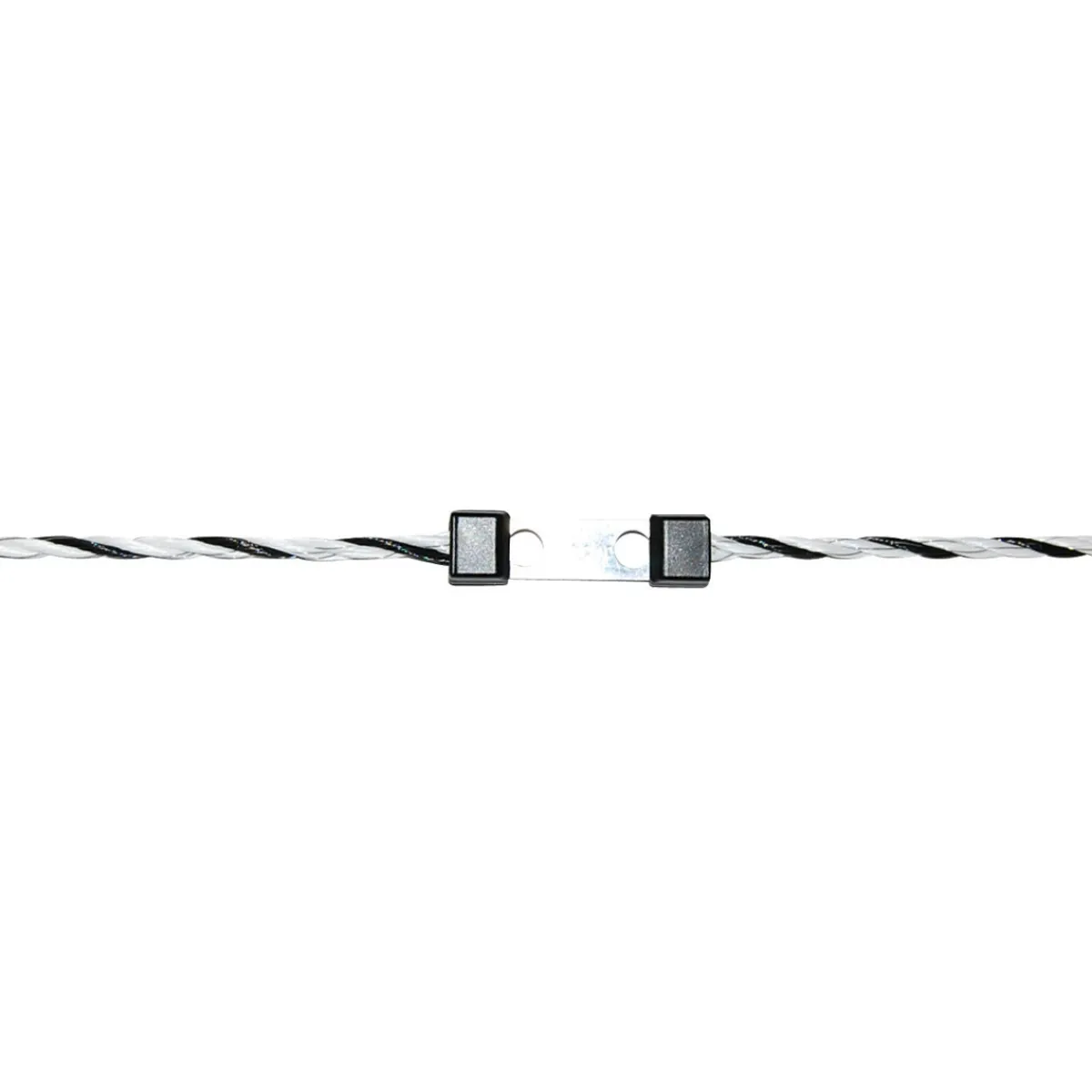 Outlet Weidezaunseil TopLine 200 m Durchmesser 6 mm schwarz-weiß