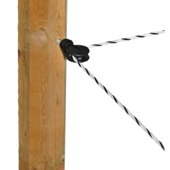 Outlet Weidezaunseil TopLine 200 m Durchmesser 6 mm schwarz-weiß