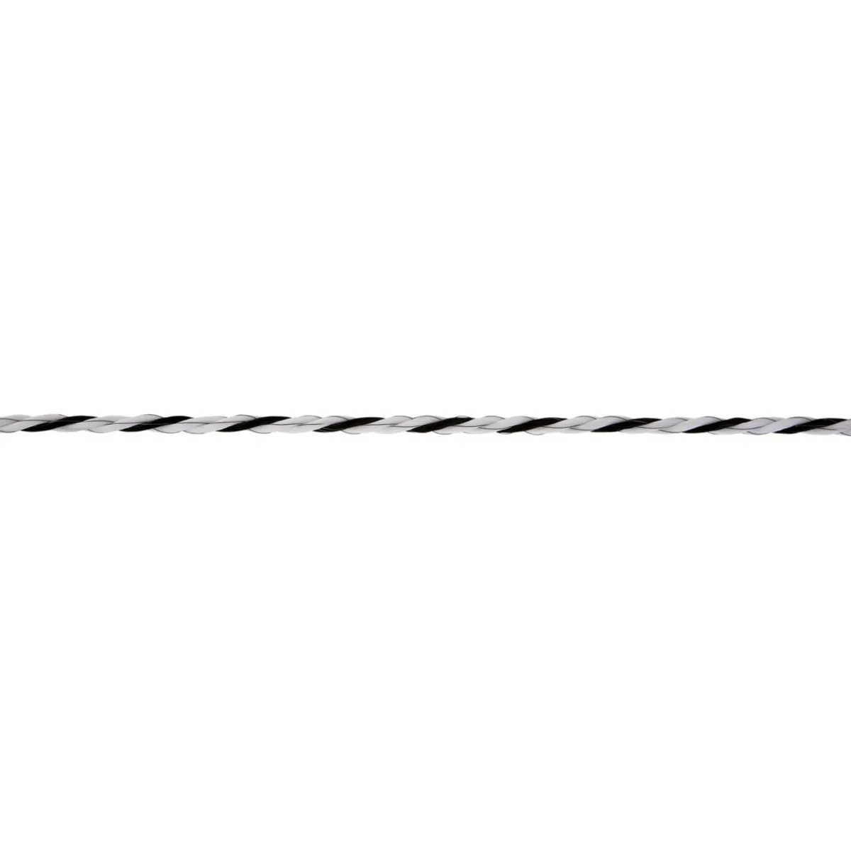 Outlet Weidezaunseil TopLine 200 m Durchmesser 6 mm schwarz-weiß