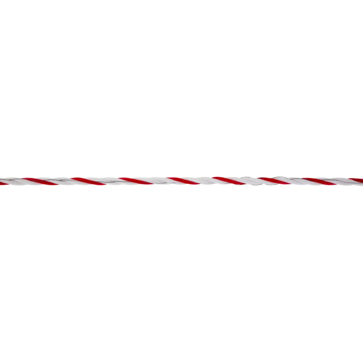 Best Weidezaunseil TopLine Plus 200 m Durchmesser 6 mm weiß-rot