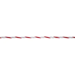 Best Weidezaunseil TopLine Plus 200 m Durchmesser 6 mm weiß-rot