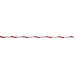 Best Weidezaunseil TopLine Plus 200 m Durchmesser 6 mm weiß-rot