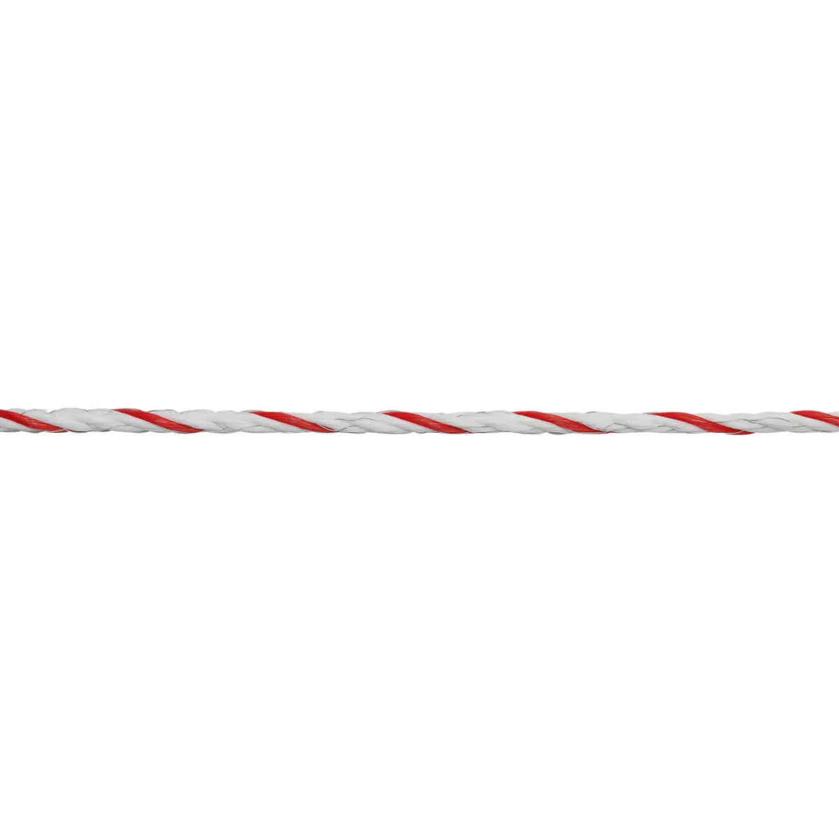Best Weidezaunseil TopLine Plus 200 m Durchmesser 6 mm weiß-rot