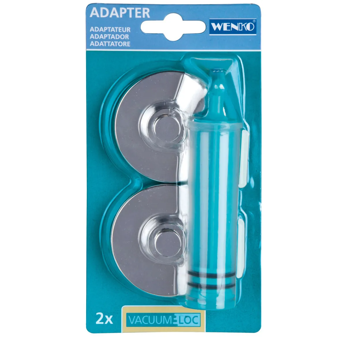 Clearance Wenko Adapter Premium/Classic/Style Befestigen ohne bohren Vacuum-Loc