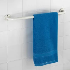 Best Wenko Badetuchstange Basic weiß 60 cm