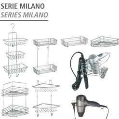 New Wenko Eckregal Milano mit 2 Etagen