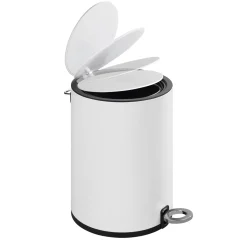 New Wenko Kosmetik Treteimer Monza Easy Close weiß 3 L