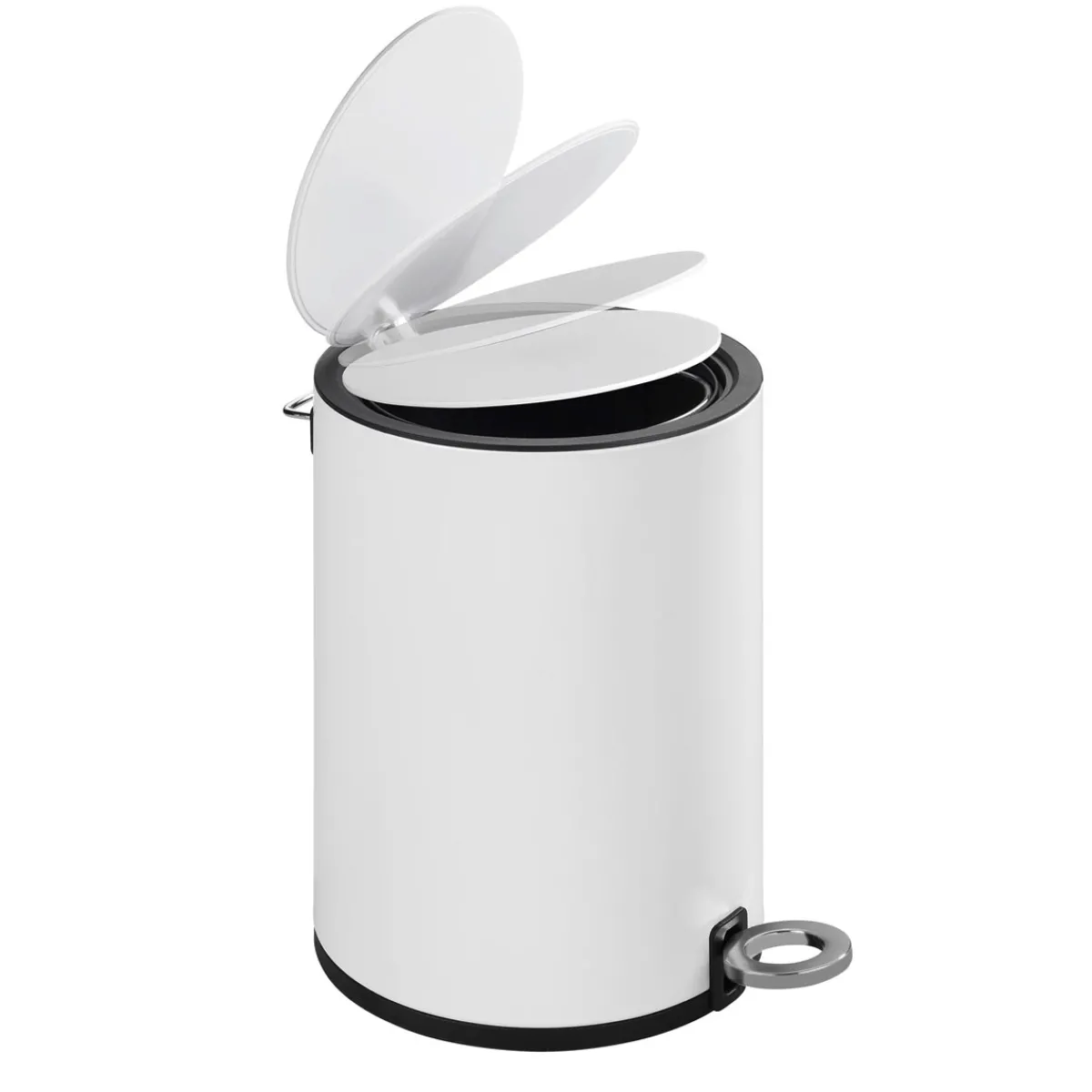 New Wenko Kosmetik Treteimer Monza Easy Close weiß 3 L