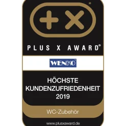 Clearance Wenko Schwingdeckeleimer Economic grau
