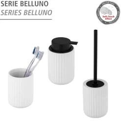 Wenko Seifenspender Belluno weiß Keramik Pumpspender