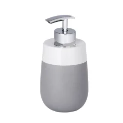 Sale Wenko Seifenspender Malta grau/weiß 290 ml