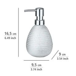 Best Wenko Seifenspender Polaris Juwel silber 390 ml