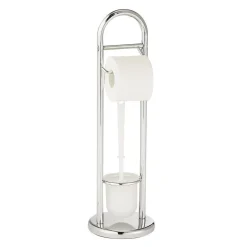Clearance Wenko Stand WC-Garnitur Siena chrom