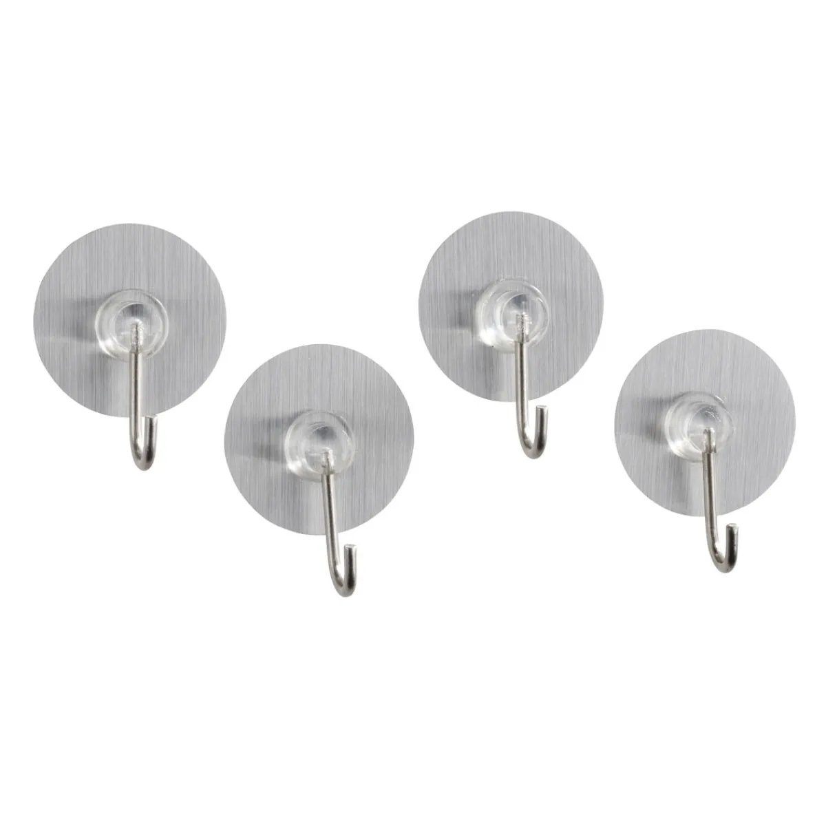 Outlet Wenko Static-Loc Nickelhaken Osimo 4er Set