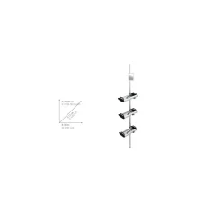 Sale Wenko Teleskop Dusch-Regal Line mit 3 Ablagen