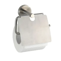 Wenko Toilettenpapierhalter Bosio mit Deckel