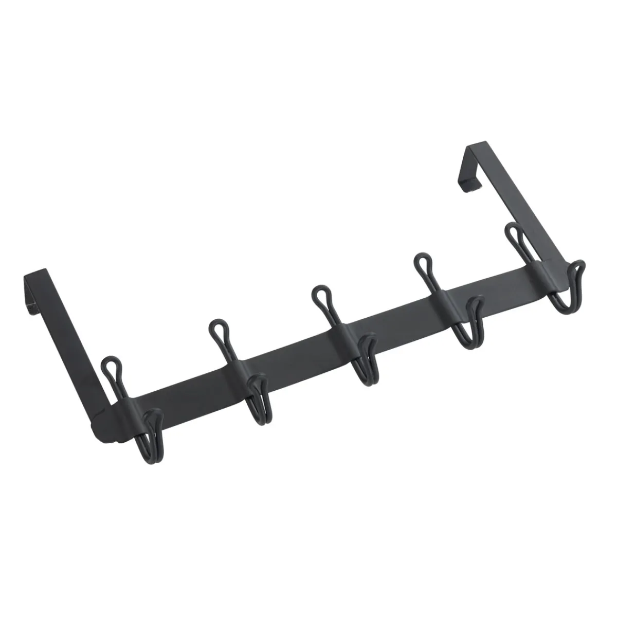 Discount Wenko Türgarderobe Nostalgie 5 Haken schwarz