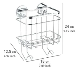 Sale Wenko Turbo-Loc Wandkorb mit Haken