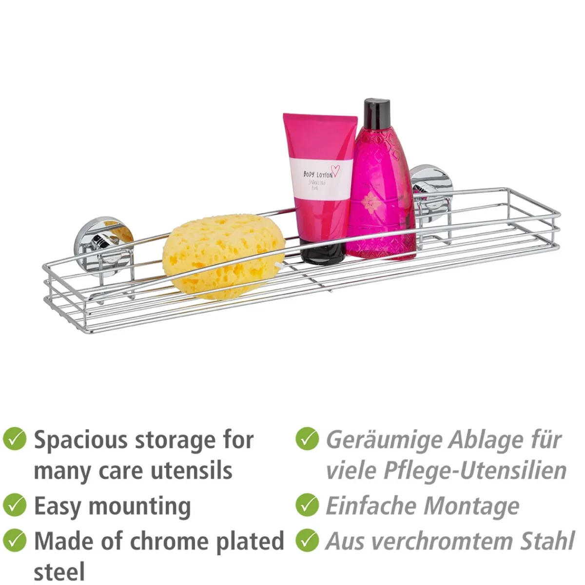 Discount Wenko Vacuum-Loc Maxiablage Milazzo