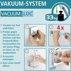 Discount Wenko Vacuum-Loc Seifenspender Quadro