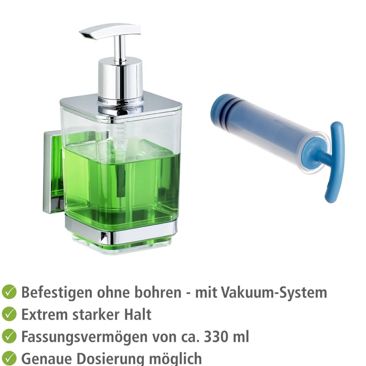 Discount Wenko Vacuum-Loc Seifenspender Quadro