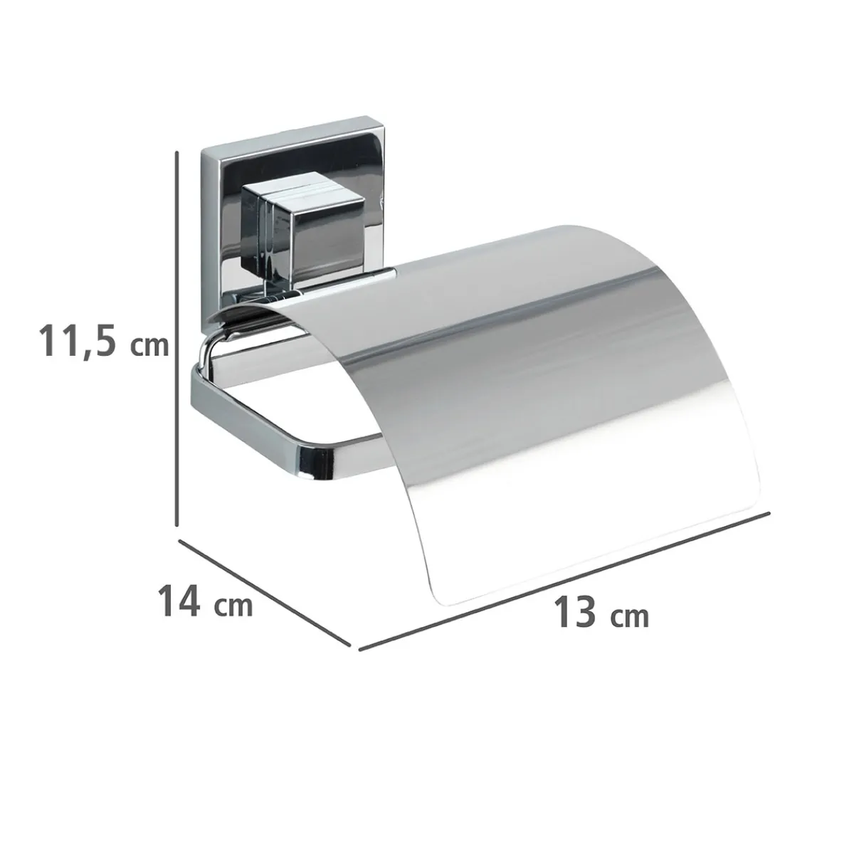 Clearance Wenko Vacuum-Loc Toilettenpapierhalter Cover Quadro