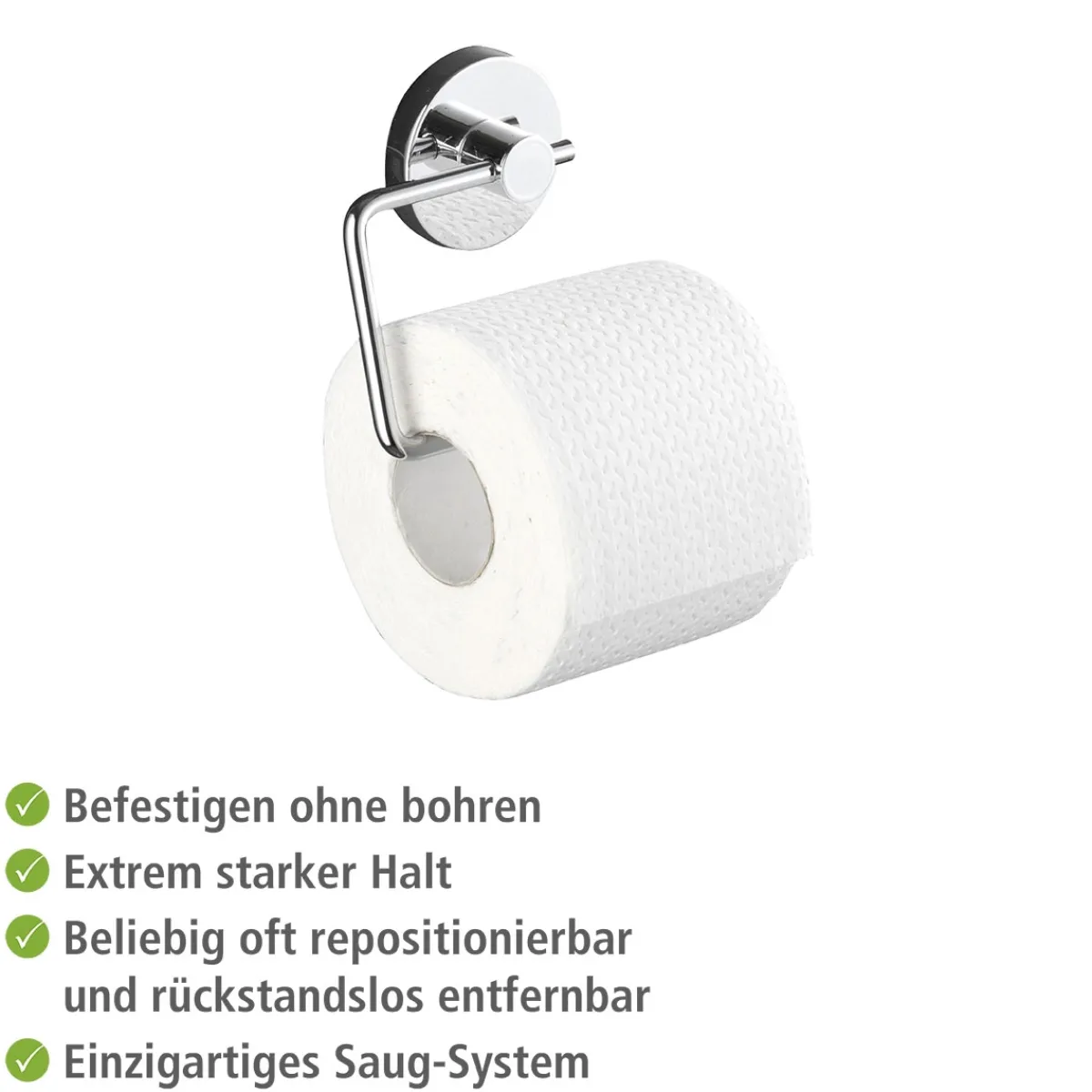 Best Wenko Vacuum-Loc Toilettenpapierhalter Milazzo