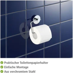 Best Wenko Vacuum-Loc Toilettenpapierhalter Milazzo