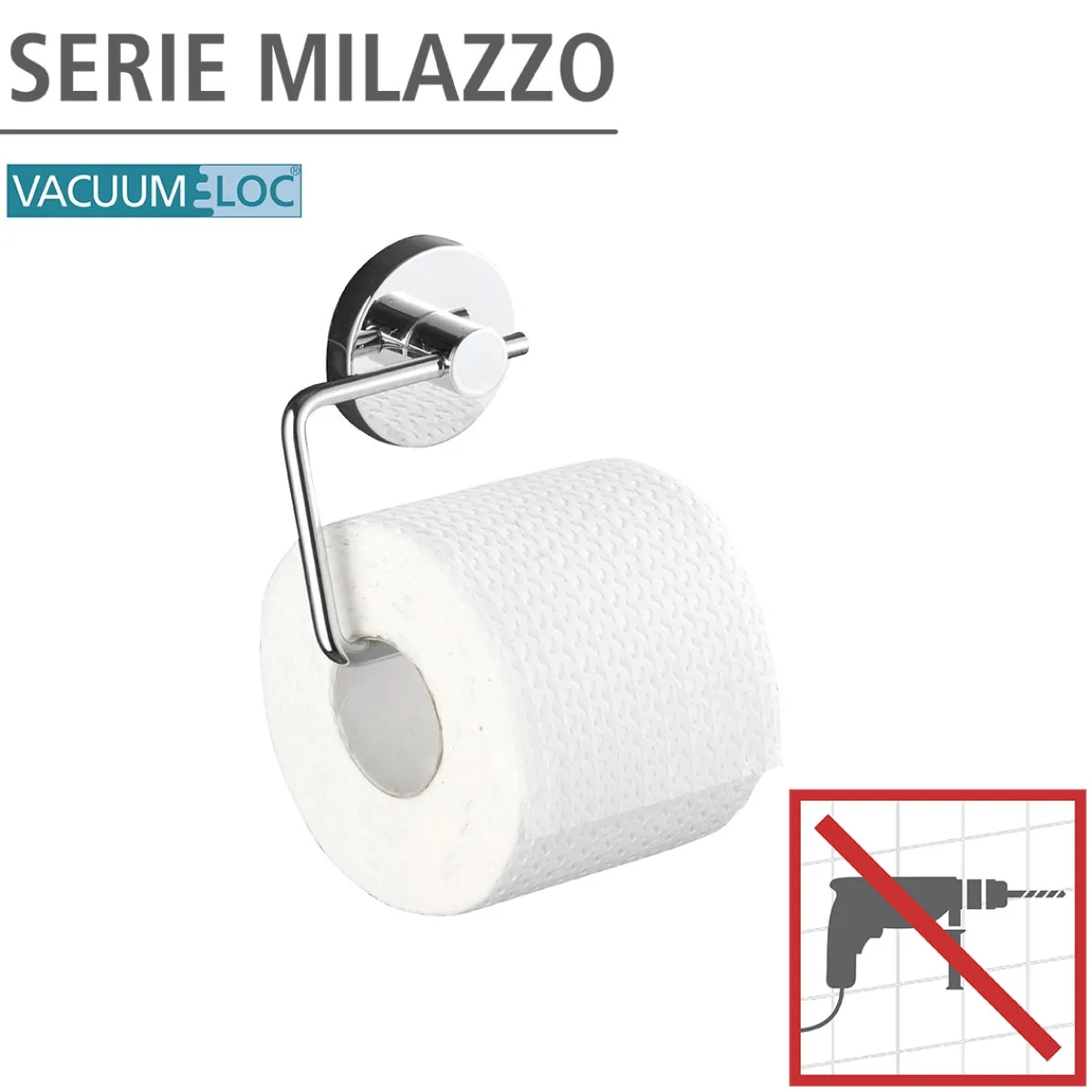Best Wenko Vacuum-Loc Toilettenpapierhalter Milazzo