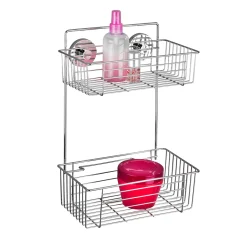 Best Wenko Vacuum-Loc Wandregal Bari 2 Etagen
