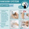 New Wenko Vacuum-Loc Wandregal Quadro 2 Etagen