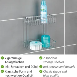 Sale Wenko Wandregal Classic 2 Etagen