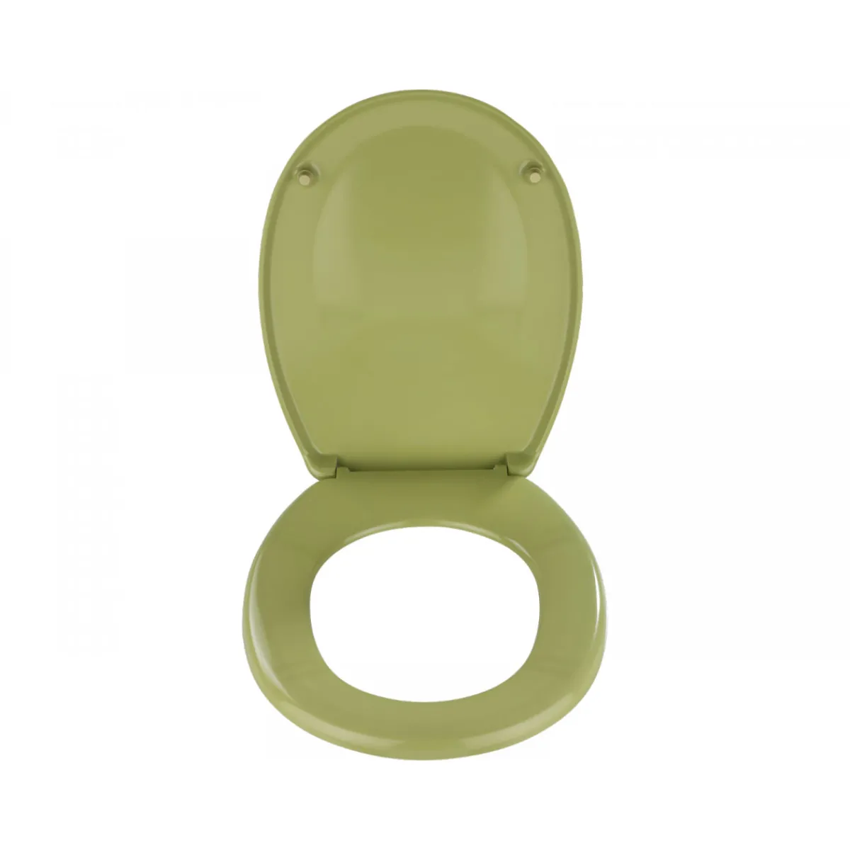 Clearance Wenko WC-Sitz Bergamo Grün antibakteriell