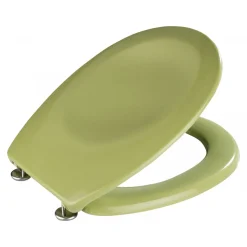 Clearance Wenko WC-Sitz Bergamo Grün antibakteriell