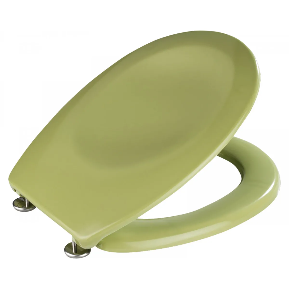 Clearance Wenko WC-Sitz Bergamo Grün antibakteriell