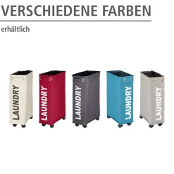 Discount Wenko Wäschesammler Corno grau 43 l