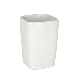 Outlet Wenko Zahnputzbecher Faro weiß