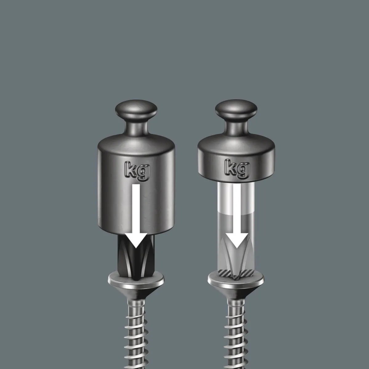 Hot Wera Phillips-Schraubendreher Kraftform Plus mit SlipStop PH mm