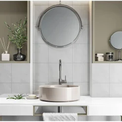 Outlet WF Uranus grau glaenzend 20x25x0,68 cmmarmoriert